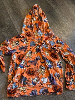 Halloween bluey bamboo Print Hoodie SSR